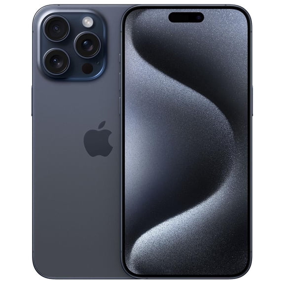 Pre-Owned Apple / iPhone 15 Pro Max / A2849 / Blue Titanium / Unlocked / Unlocked / 1TB / Grade 2