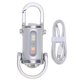 thumbnail image 2 of Linterna De Llavero, 1200LM Super Brillante USB Recargable LED Con 3 Modos Y Estroboscópico Para Camping Senderismo Ciclismo Emergencia Accesorios De Auto, 2 of 7