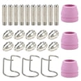 thumbnail image 1 of Ensembles pour Coupe-Plasma Ag-60 Sg-55 Torche Consommables Embouts d'Électrode Guide de Bouclier, 1 of 6