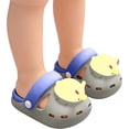 thumbnail image 6 of Toddler Boys Girls Cartoon Clogs Kids Clogs EVA Cute Cartoon Print Non Closed Toe Waterproof Lightweight Breathable Clogs for Indoor Outdoor Summer Use, 6 of 7