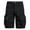 Black, variant on Elastic Shorts Mens Cargo Pants/ Zipper Shorts Elastic Shorts Mens Cargo Pants/ Zipper Shorts Short for Men Gym Cheap Cargo Shorts for Men