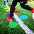 thumbnail image 2 of Durable Plastic Football Training Markers with Color Variety for Sports Use Multi 10 Pcs Circular, 2 of 8