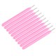 thumbnail image 3 of 10pcs herramientas de quilling de papel quilling de papel pluma ramificada papercraft herramienta de bricolaje pluma rosa claro, 3 of 7