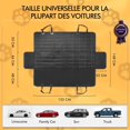 thumbnail image 4 of Cozy Retreat: Mesh Window Dog Car Seat Cover, 600D Oxford Fabric With Anti-Slip Backing For Cars, Trucks & Suv Backseats, Side Flaps For Complete Protection And Comfort, 4 of 5