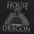 thumbnail image 2 of House of The Dragon T-Shirt Sword Throne Unisex Graphic Tee For Men & Women, 2 of 7