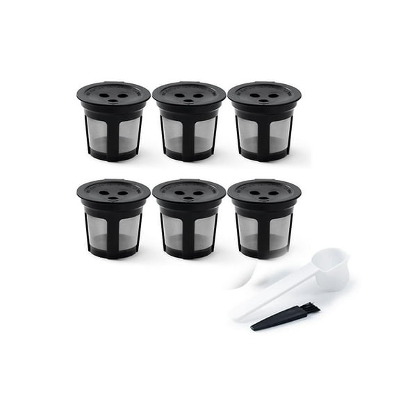 Reusable K Cups For Ninja Dual Brew Coffee Maker, Reusable K Pod With Clean Brush, Permanent K Cups