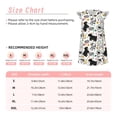 thumbnail image 3 of Fotbe Funny Puppy Vestido de Dormir para Niñas de 3 a 10 Años, Mangas Cortas, Estilo Princesa, Pijama Camisón con Mangas Voladas-XX-Large, 3 of 6