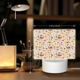thumbnail image 6 of Cauagu UAE Travel1 for Rectangle Acrylic Night Light - Acrylic Modern Bedside Light with LED Light Lamp Base - Decorative Night Lamp for Restaurant Bar Cafe Shop, 6 of 9