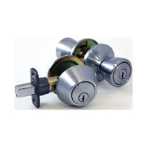 Atlas Tulip Passage Door Knob, Antique Bronze