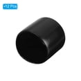 thumbnail image 3 of Uxcell Round Rubber End Caps Flexible Rubber Screw Covers for Metal Tube 1-1/8" 12pcs, 3 of 5
