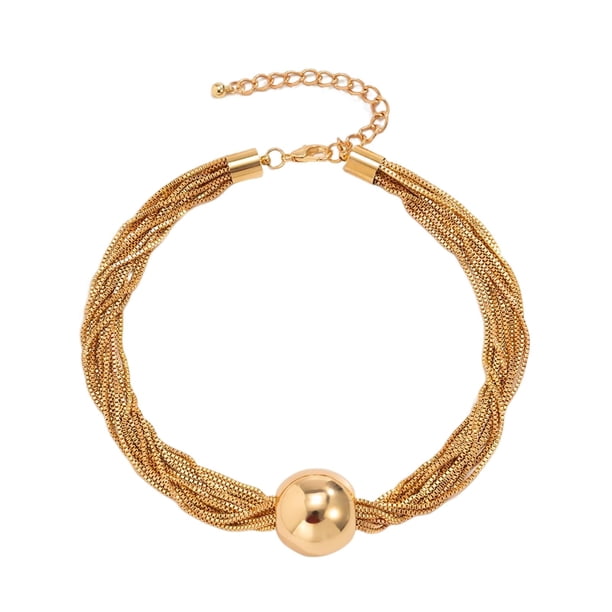 Collar Regalos únicos Cadena de resina y cadena de hierro para fiesta San Valentín Aniversario Dorado jinwen Collar