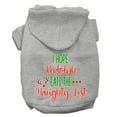 thumbnail image 4 of Mirage Pet Hope Rudolph Eats Naughty List Screen Print Dog Hoodie Cream XS, 4 of 10