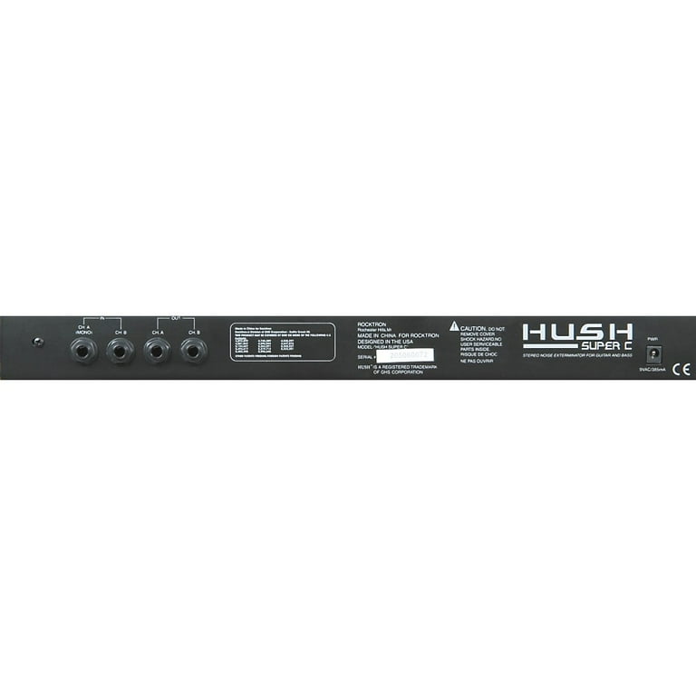 Rocktron HUSH Super C Noise Reduction Rackmount Effect Processor 