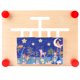 thumbnail image 1 of Rompecabezas Juego de colores con reloj de arena Material de madera seguro Diapositiva Rompecabezas Abanopi Rompecabezas de madera, 1 of 7