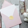 thumbnail image 5 of 2 Color Gold Silver Embossed Stickers Heart Envelope Seals 300Pcs Self-Adhesive Wedding Sticker Label Vintage for Invitation Graduation Certificates Diplomas Wrapping, 5 of 6