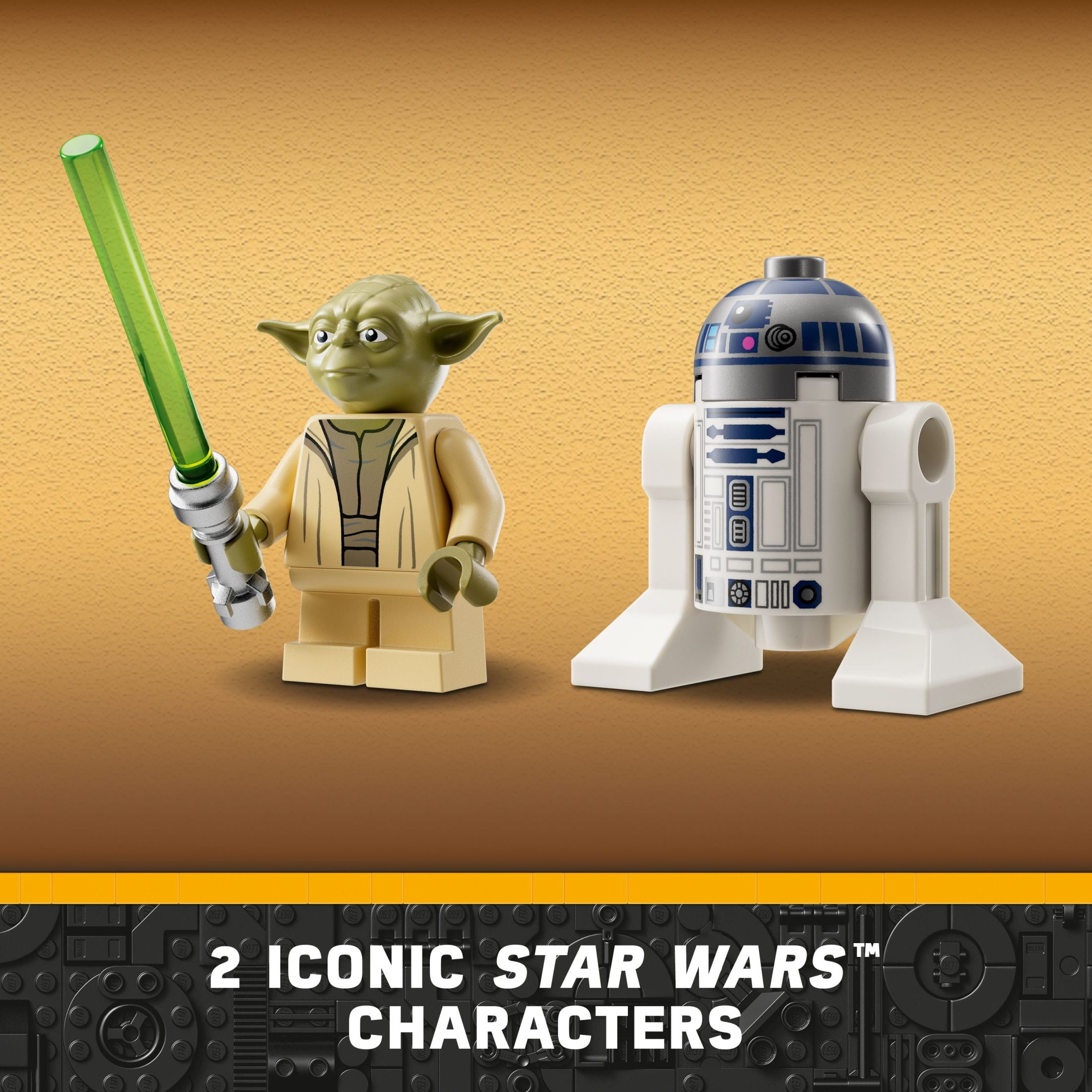 LEGO Star Wars Yoda s Jedi Starfighter 75360 Collectible Set for Kids Birthday Gift for 8 Year Olds or Clone Wars Fans Walmart