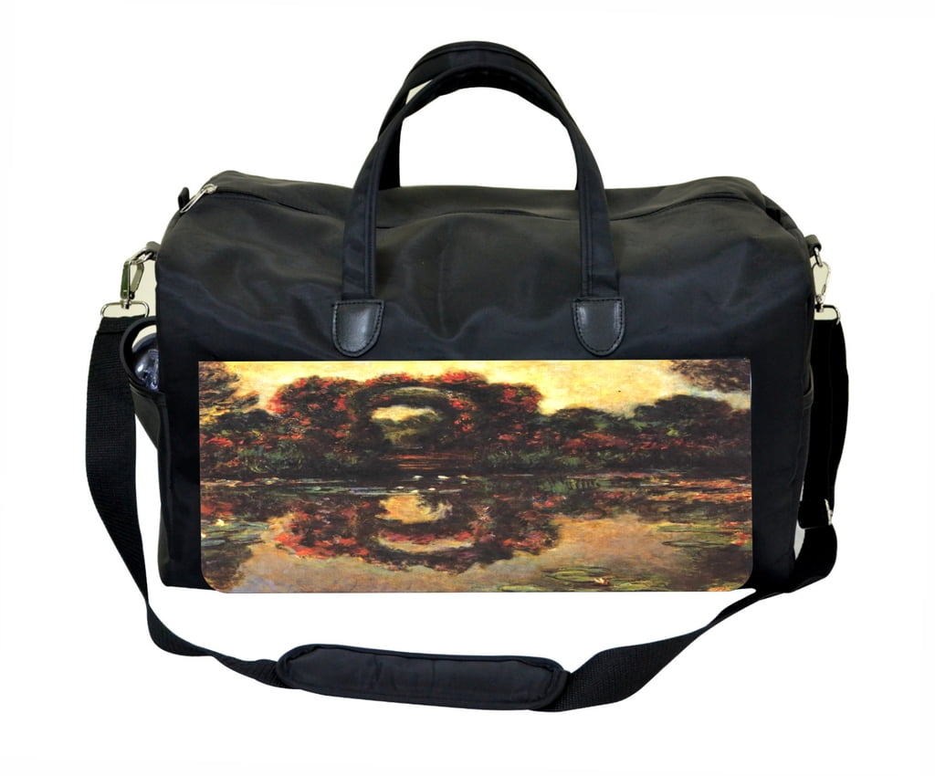 Artist Claude Monets Flowering Arches in Giverny Painting Print Design Weekender Bag