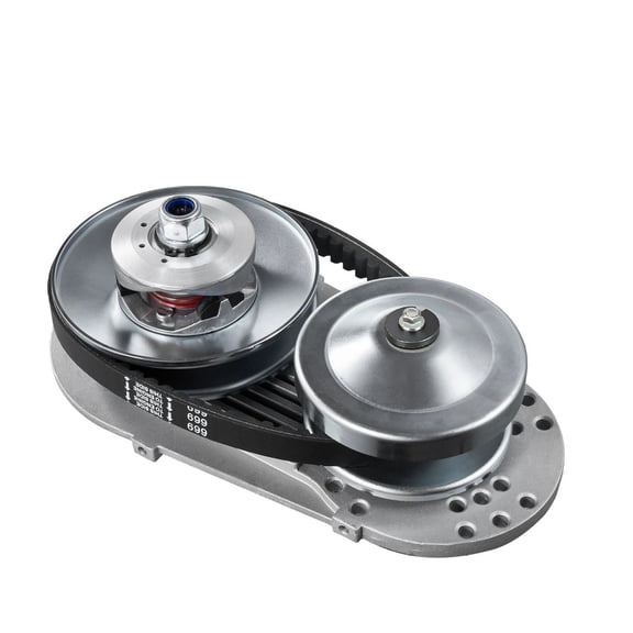 Drive Clutch 2000 RPM, 2-8HP Engine Go Kart Clutch Kit, Heavy Duty Asymmetric Drive Clutch with Robust Belt & Accessories