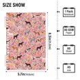 thumbnail image 2 of FORMRS 1-Subject Spiral Notebook 8" x 5" College Ruled 60 Refillable Sheet A5 Hard Cover, 2 Pack, Pink Floral Horses Pattern, 2 of 7