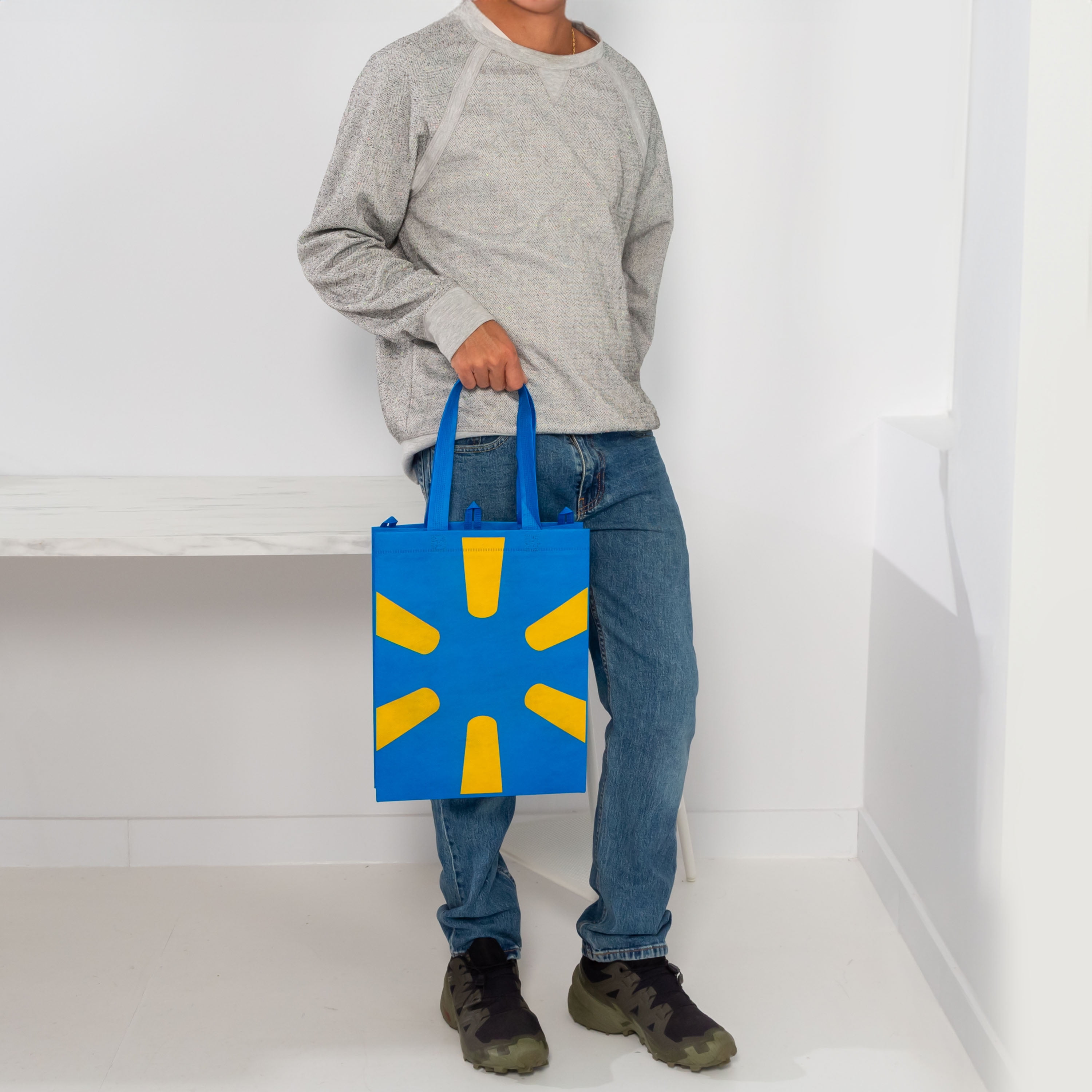 Reusable Grocery Bag, Reusable Shopping Tote Bag for groceries with Handles