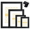 thumbnail image 6 of 11x14 Picture Frame Black - Matted for Gallery Wall or Tabletop Photo Frame, 6 of 7