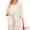 Khaki, variant on DARING DIVA Women's 3/4 Sleeve Open Front Lightweight Shrug With Pockets S Khaki