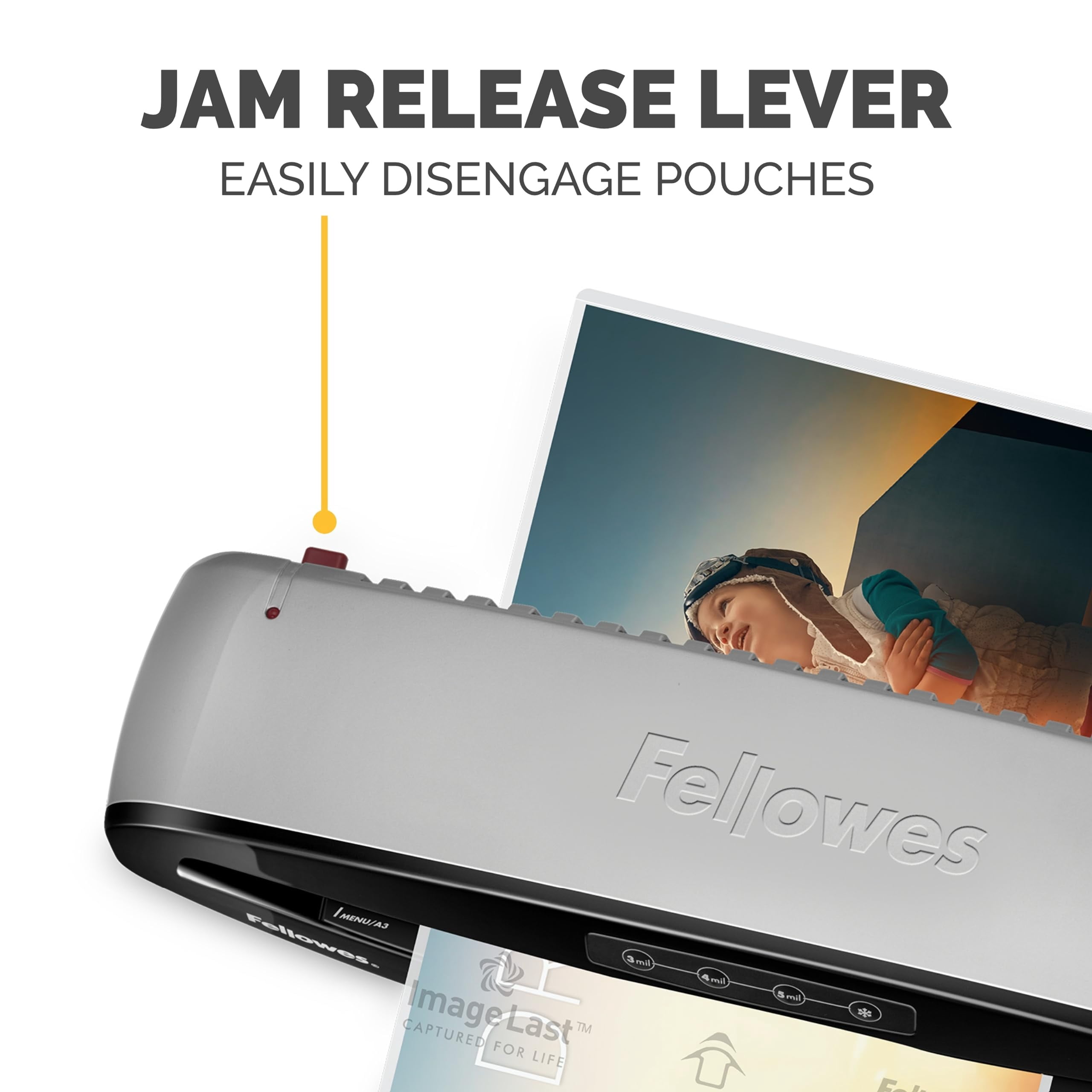 Fellowes Saturn 125 Laminator with Pouch Starter Kit
