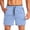 Light Blue_005, variant on Domuza Mens Athletic Shorts Summer Comfy Apparel Beach Cargo Casual Clothing Elastic Sport Athletic Shorts with Pockets Royal Blue 2XL