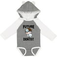 thumbnail image 3 of Inktastic Future Dentist Cute Boys Boys Long Sleeve Baby Bodysuit, 3 of 5