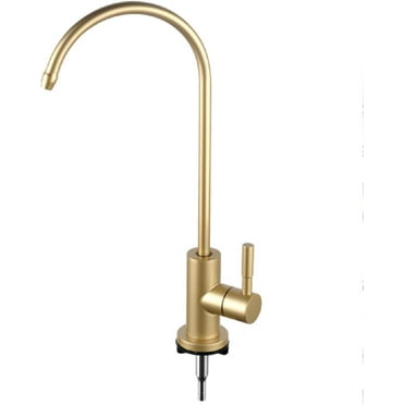 Drinking Water Faucet, Golden 360 Drinking Water Faucet for Kitchen Sink,Reverse Osmosis Faucet