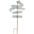 thumbnail image 6 of Northlight Easter Egg Hunt and Bunny Trail Outdoor Metal Spring Yard Stake - 25.5", 6 of 6