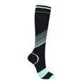 thumbnail image 3 of Outfmvch Bas de Compression, Bas de Ski Médias de Compresión Para Mujer Bas Rayés Bas Élastiques Bas de Soccer Bas de Compression Mollet Grand Femmes Bleu Ciel G, 3 of 3