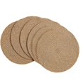 thumbnail image 1 of Juego de manteles individuales redondos para cama de 6 yute de 11,8 pulgadas de grosor de hormigas., 1 of 5