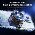 thumbnail image 3 of MEMO CX07 Mobile Phone Semiconductor Cooling Fan Magnetic/Back-Clip Radiator for Android PUBG Game Cooler, 3 of 5