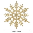 thumbnail image 5 of Glitter Xmas Snowflakes Christmas Tree Hanging Ornaments Decor, 5 of 5