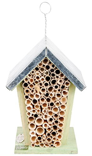 Esschert Design Usa Wa02 Mason Bee House 6 X 5 X 7 9 In Walmart Com Walmart Com