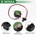 thumbnail image 3 of Resistor del motor del ventilador HVAC Unique Bargains No. 91158691 para Renault Trafic II 2001-2015, 3 of 6