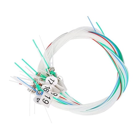 Full Strings 1 Set 19 Nylon String Replacement for Seven-String Harp Instrument Parts