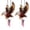 B, variant on 2 Pack Eagle Acrylic Car Ornament, 2D Flat Rearview Mirror Pendant & Keychain, 4th of July Stylish Home & Auto Decor for Patriotic & Nature Lovers