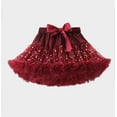 thumbnail image 2 of EHRWE Skirts For Women Ladies Classic Solid Color Dancing Tutu Skirt Tutu Skirt For Party, 2 of 3