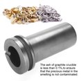 thumbnail image 1 of 1 kg/2 kg/3 kg Crisol de Grafito Fundición de Metales Oro Plata Chatarra Horno de fundición Molde Fundición Fundición Crisol de Grafito(1KG) Ecomeon no, 1 of 5
