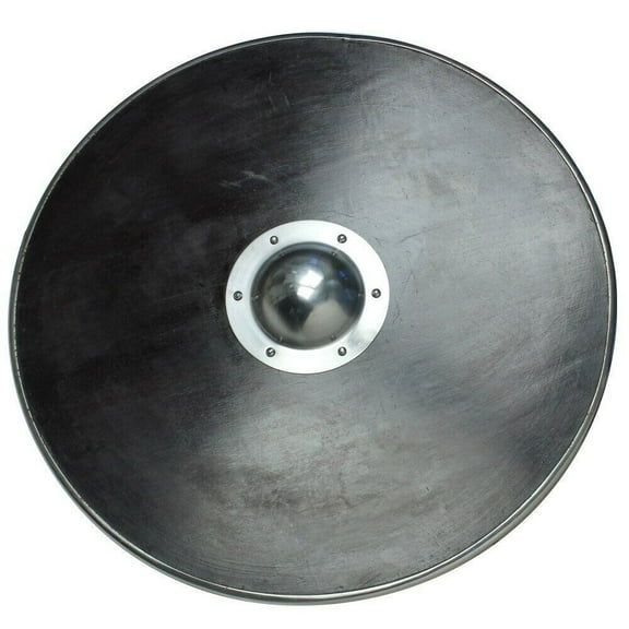 Viking Norse Warfare Gokstad Black Wooden Shield