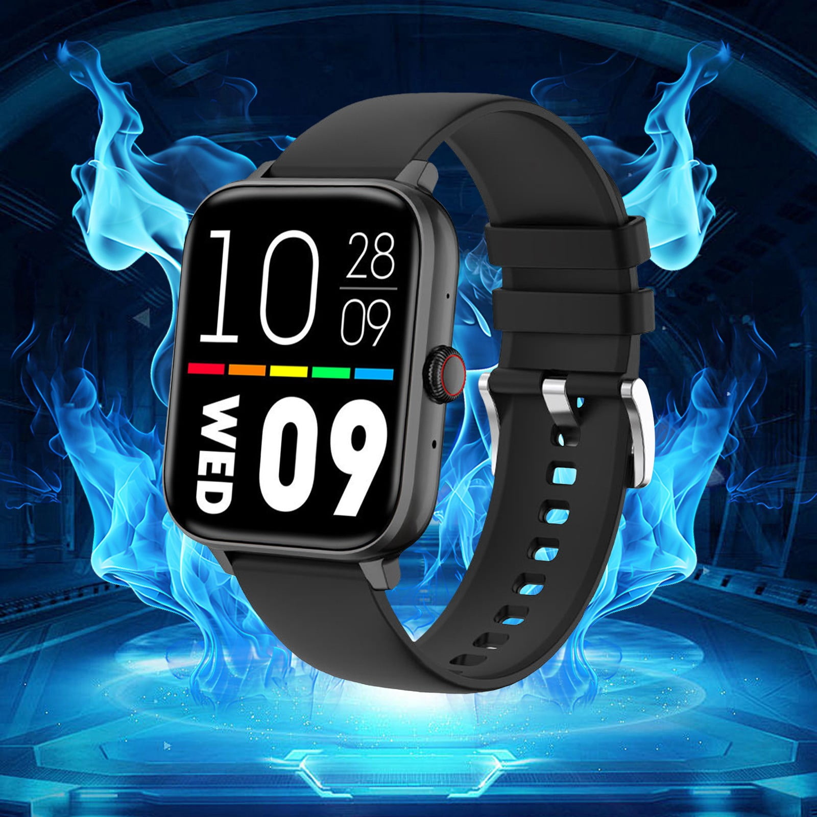 Jubipavy Smart Watch Full Screen Smart Watches For Android IOS Phones Smart Fitness Watch For Women Man Smartwatch