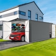 thumbnail image 2 of DuraYu 20x13 ft Metal Storage Shed with Lockable Doors and Air Vents, Waterproof Outdoor Garage for Tools and Equipment, 2 of 8