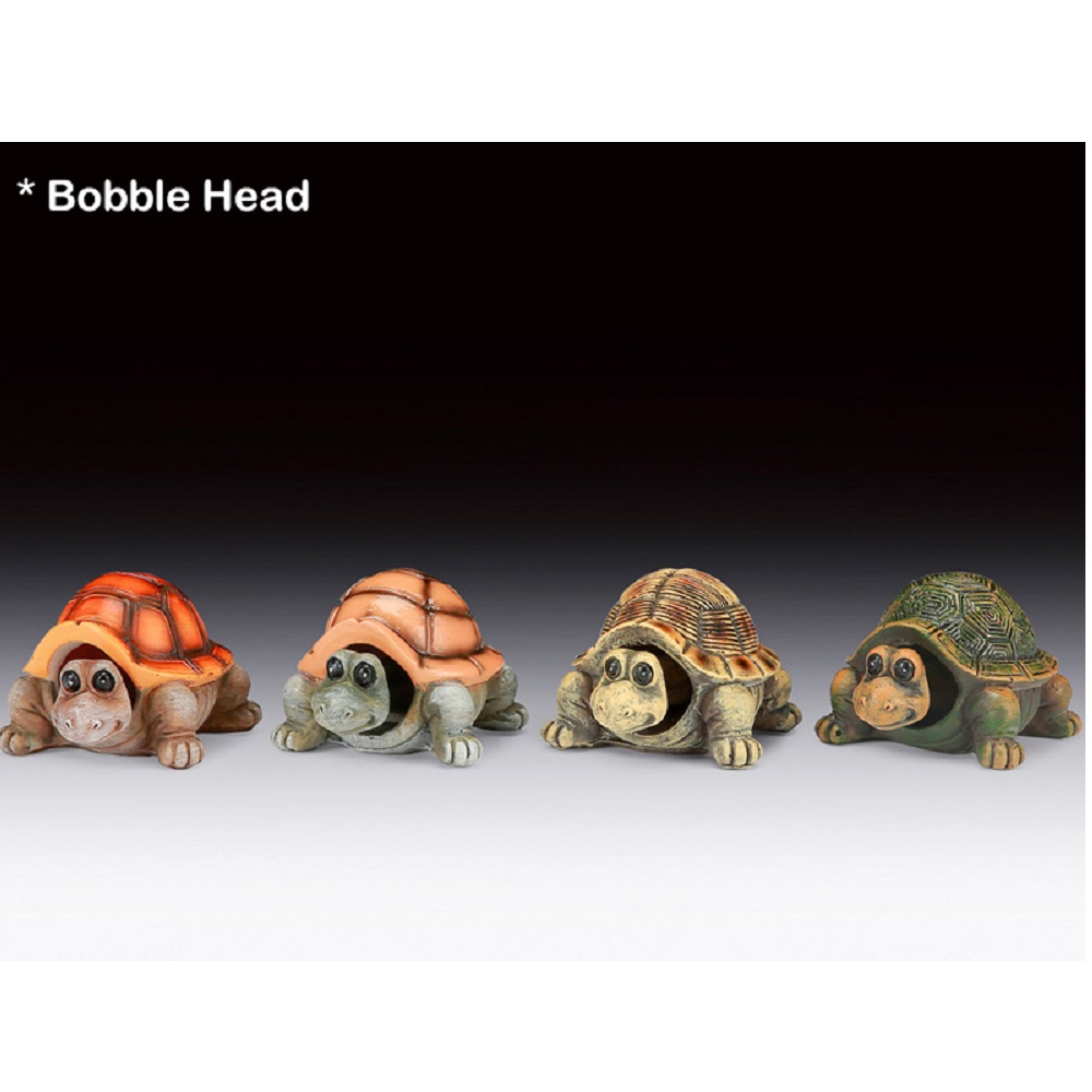 Turtle Bobbleheads 4 Piece Set