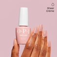 thumbnail image 4 of OPI GelColor Put It en Neutral | Esmalte de uñas en gel Sheer Soft Nude Pink Crèe de secado LED | Brillo de salón, larga duración | Vegano y sin HEMA | 14 ml, 4 of 8