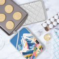 thumbnail image 5 of Yayeee Pot Holders Kitchen Heat Resistant with Pocket 7"x9.8" Cotton Oven Cooking Hot Pads, Abstract Snow Mountain, 5 of 7