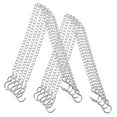 thumbnail image 3 of 10 cadenas colgantes de metal con ganchos para carteles, comederos para pájaros, cadenas decorativas para cuadros., 3 of 3