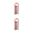 thumbnail image 2 of Soidarity Women Men Household Foldable Design Hair Haircutting Camping Tooth Portable Hairstyling Brush Hairdressing Brushes Soft rosa 2piezas, 2 of 6