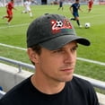 thumbnail image 2 of YiFudd USA CAN MEX Host Country Soccer Fan Cap, Lightweight Soccer Supporter Headwear, Adjustable Baseball Hat for Men&Women,Black, 2 of 6